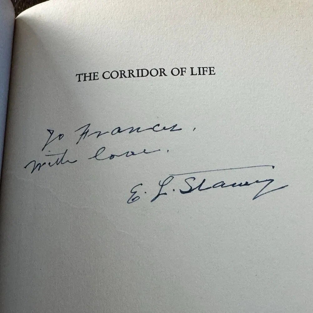Corridor Of Life & Other Poems Enoch Stamey Signed By Author 1st Edition 1933
